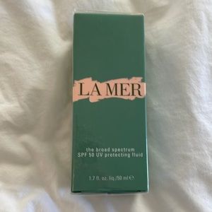 New, Unwrapped La Mer Broad Spectrum SPF 50 UV Protecting Fluid Sunscreen 1.7 oz